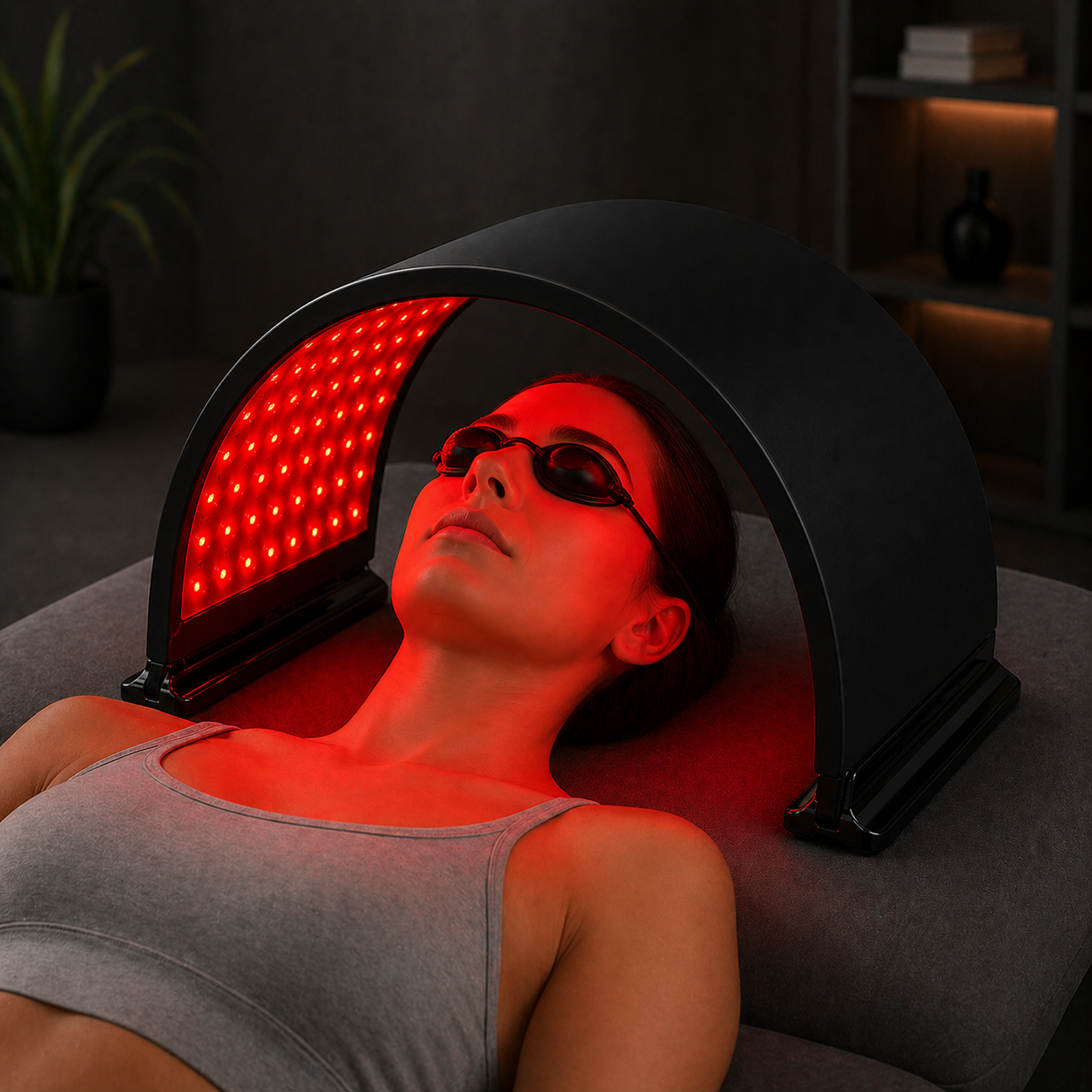 DR Led, Red light panel, red light therapy, red light facial, red light device